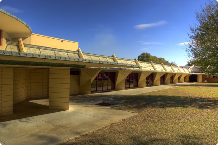 佛罗里达南方学院校园建筑丨美国丨弗兰克·劳埃德·赖特-30