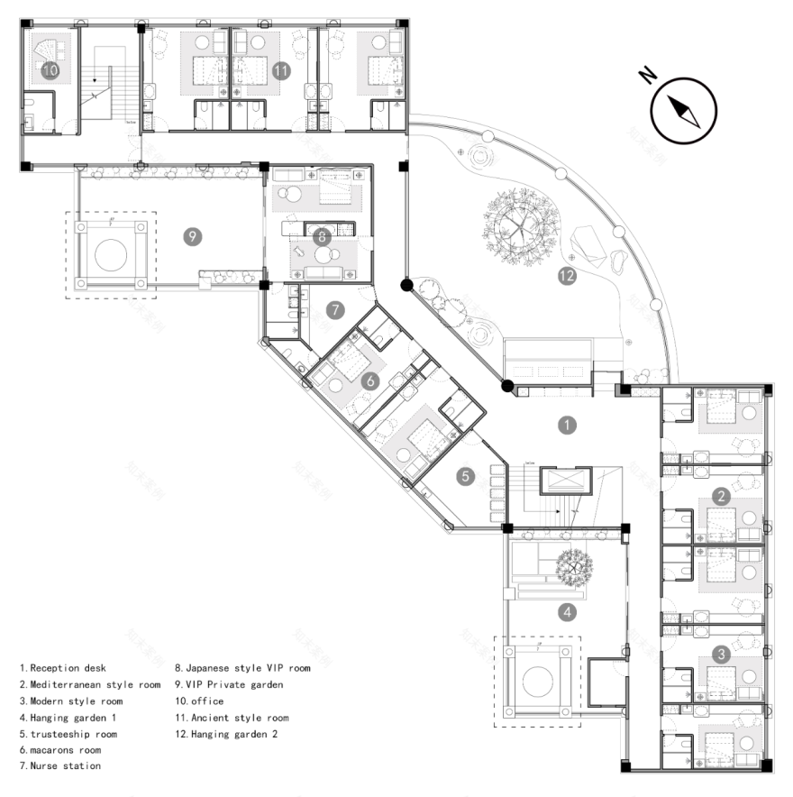 惠州东方爱堡(夏雨馨竹)月子中心会所丨中国惠州丨予美组设计-76