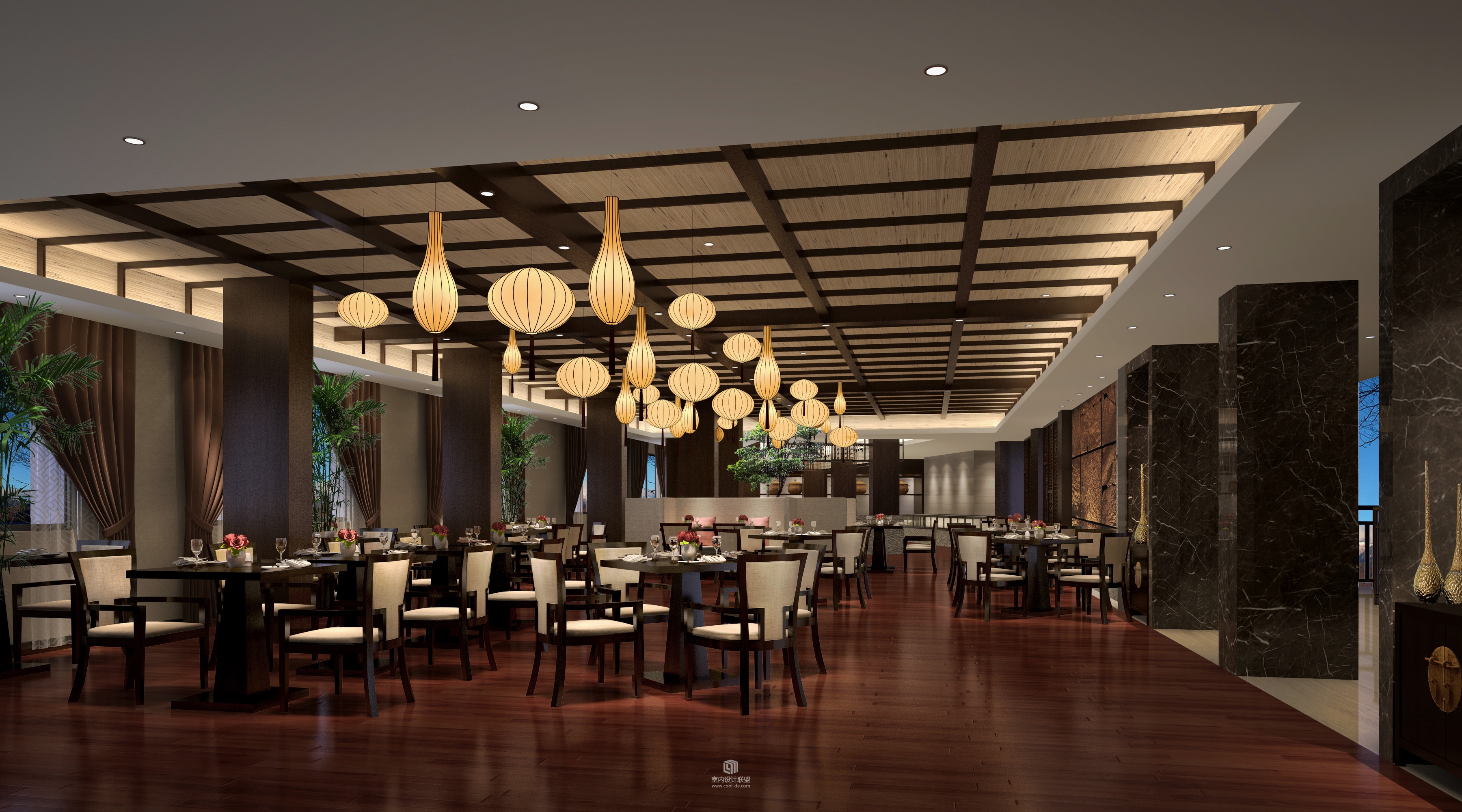 江西婺源假日酒店施工图-4