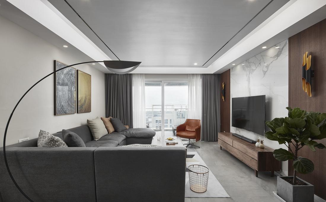 《璞素》灰调美学生活 | 空间改造与软装设计完美融合-12