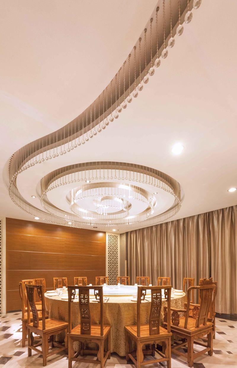 济南瀛台国际大酒店——现代简约的人文餐饮空间-2