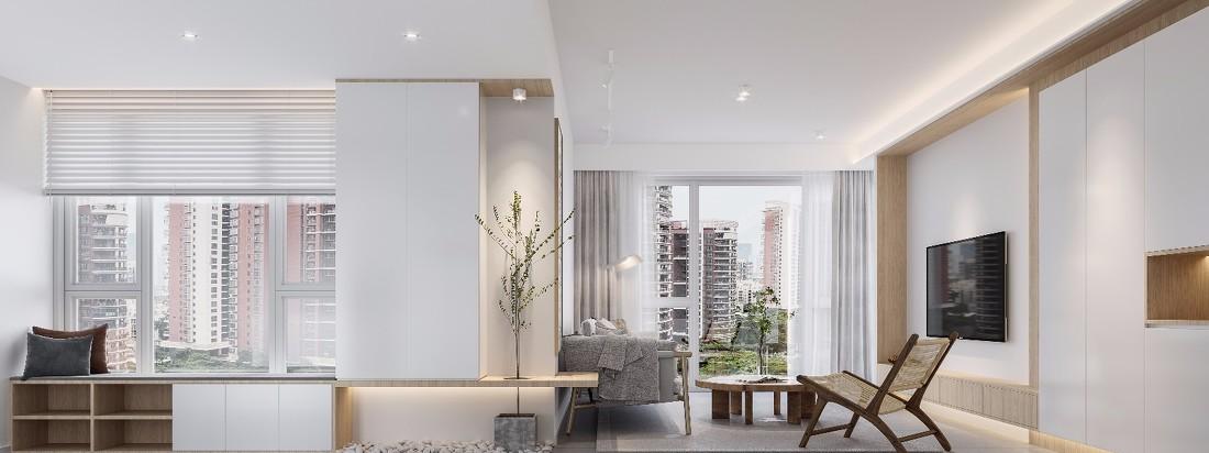 华业玫瑰郡郑宅日式禅意新装-0