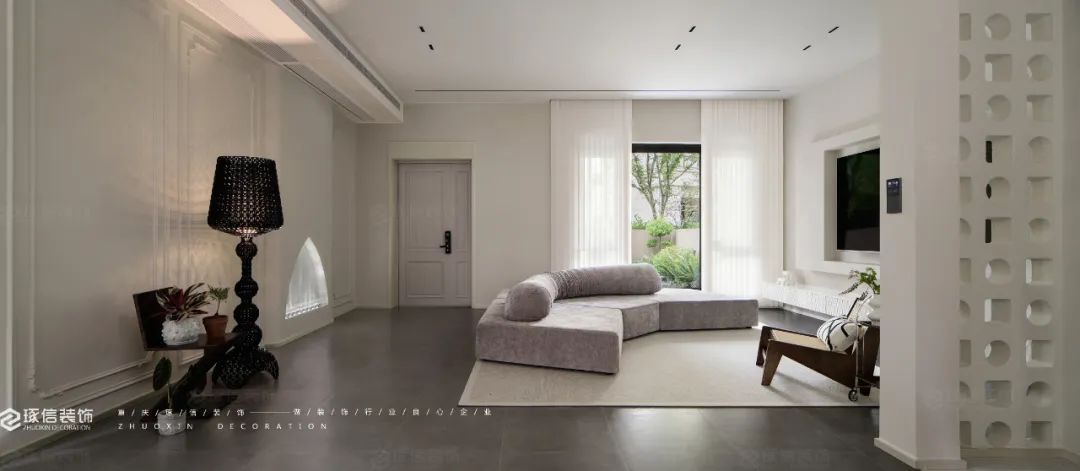 湖山壹号法式混搭别墅设计丨中国重庆丨琢信装饰-11