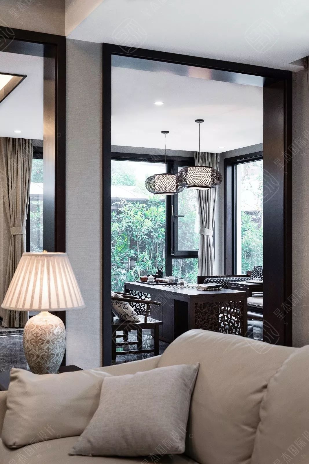 《都挺好》苏明玉的新中式别墅设计,演绎宁静闲雅之美-46