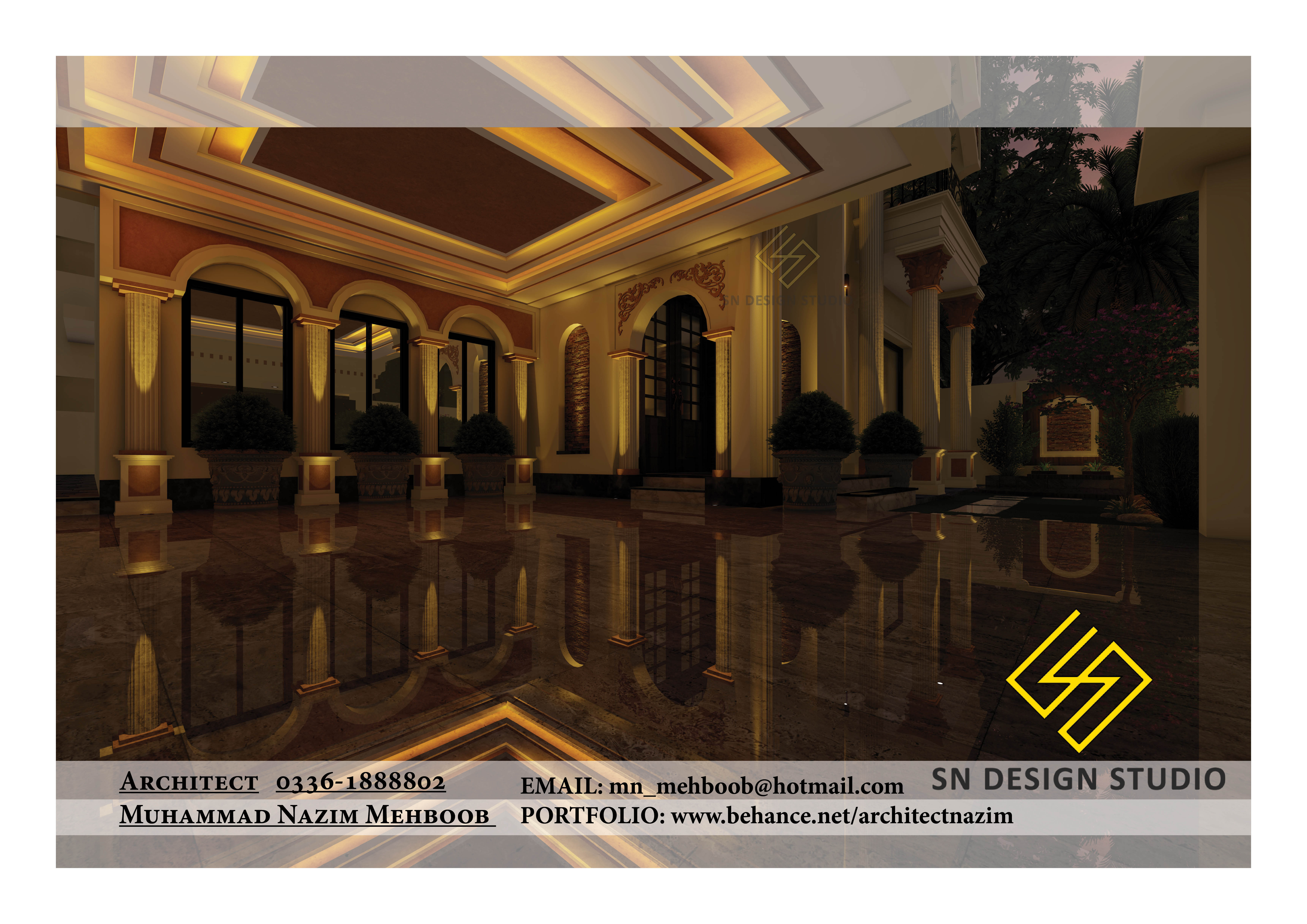 1.5K Classical Architecture Villa-10