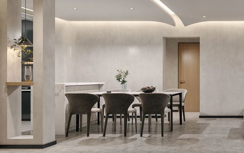 现代极简·峰上名宅·127㎡温馨家居设计丨CITYFAMILY DECORATIO-5