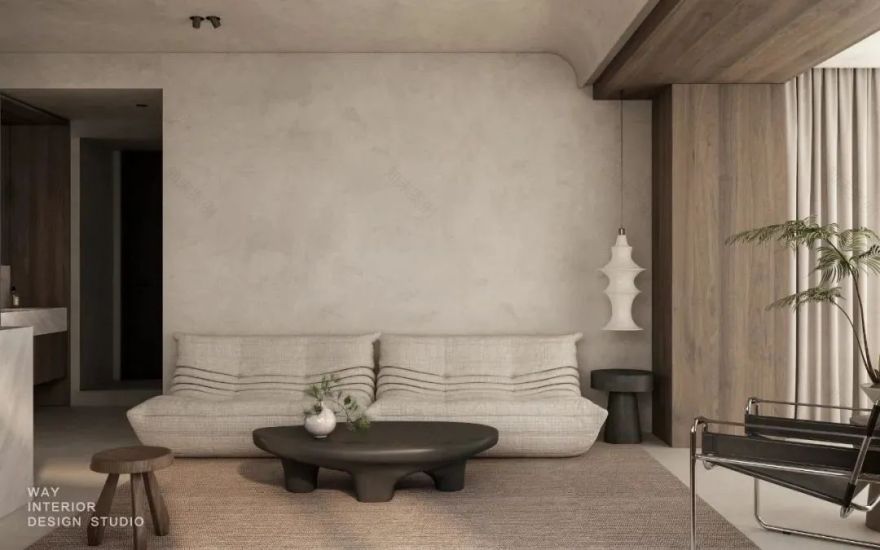 侘寂之美 · 王梓宁,杨丹旭设计师的私宅艺术丨中国广州丨未止设计-27