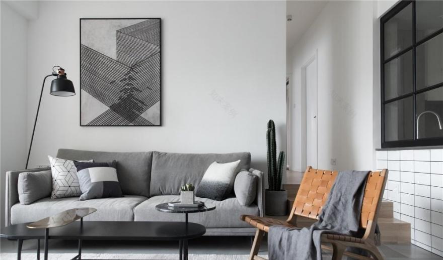 北欧轻工业风的家 | 小空间变大空间的魔法设计-14