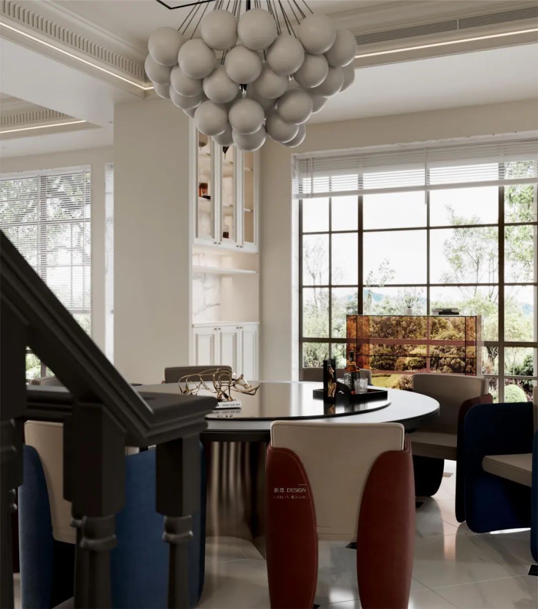 牧马山蔚蓝·卡地亚丨上海胤尊原创空间设计-47