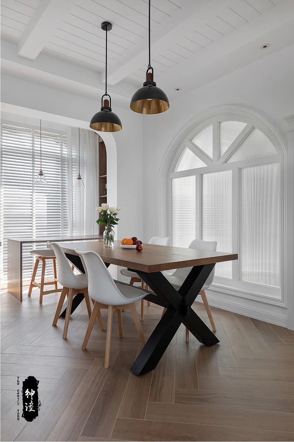 山水黔城简美风格跃层设计案例丨绅潼设计工作室-29