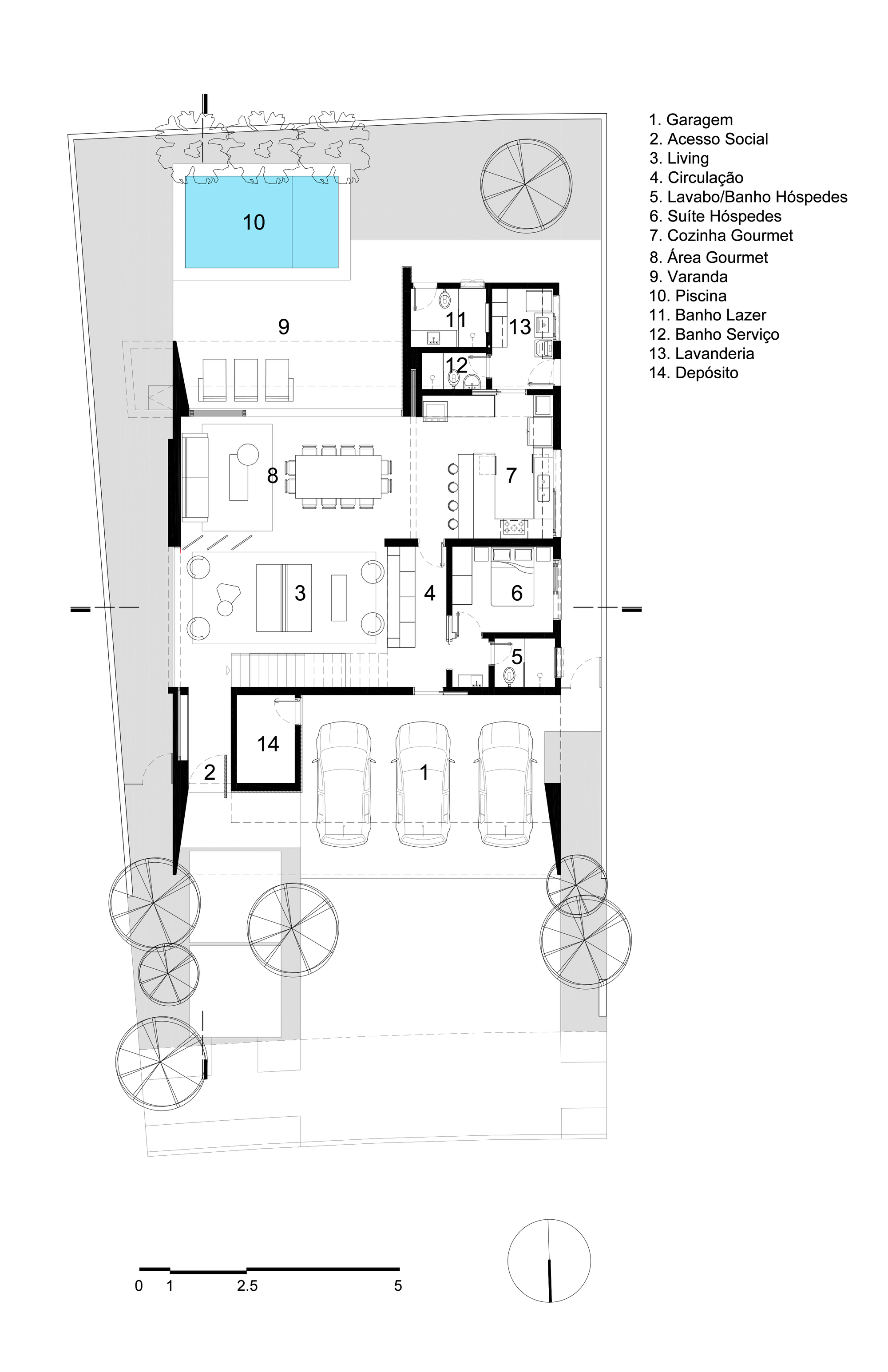 穆·阿拉比之家丨巴西丨Cris Furlan Arquitetura-16