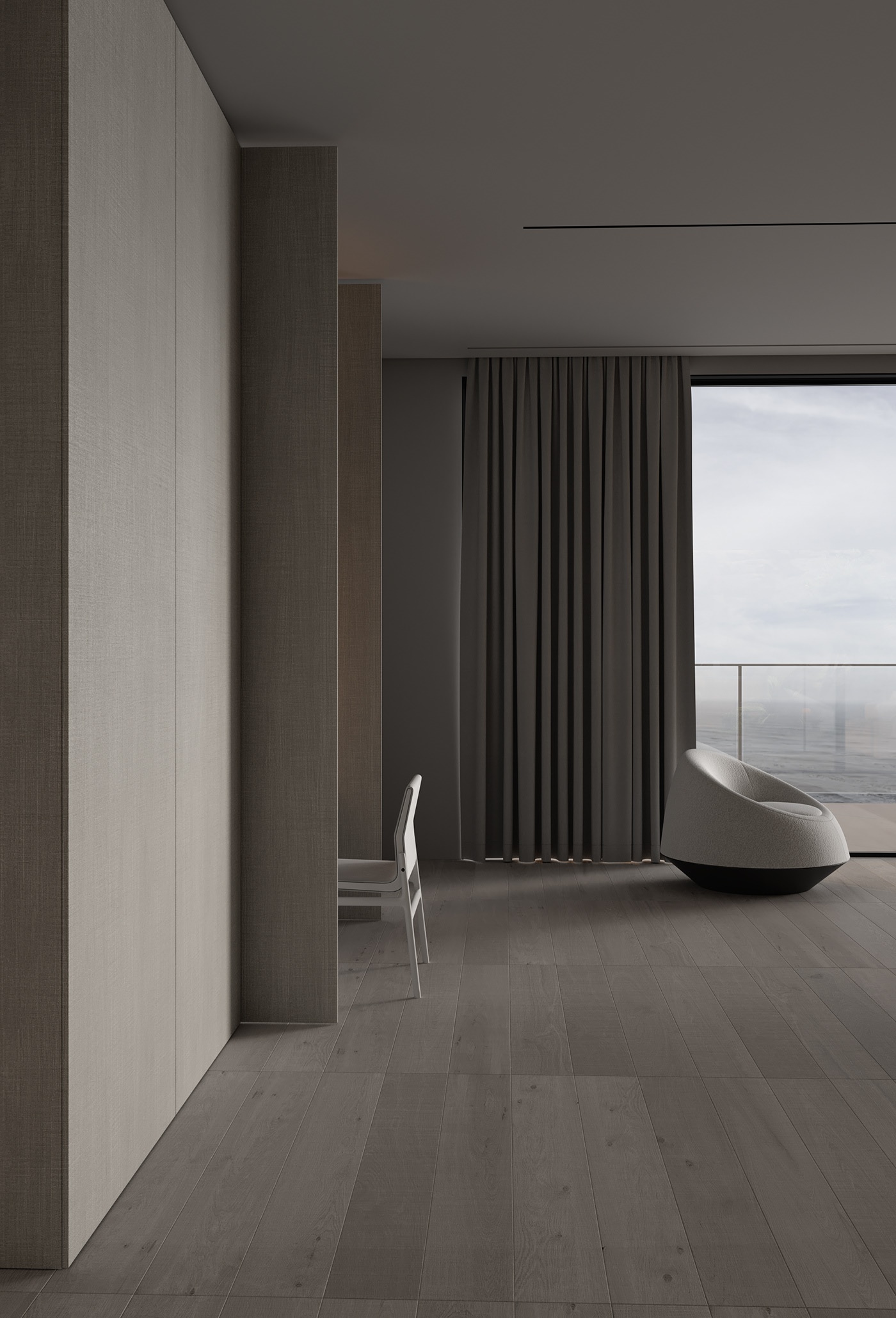 极简大宅 奢享极致景观 | Anastasiia Reznichenko作品-17