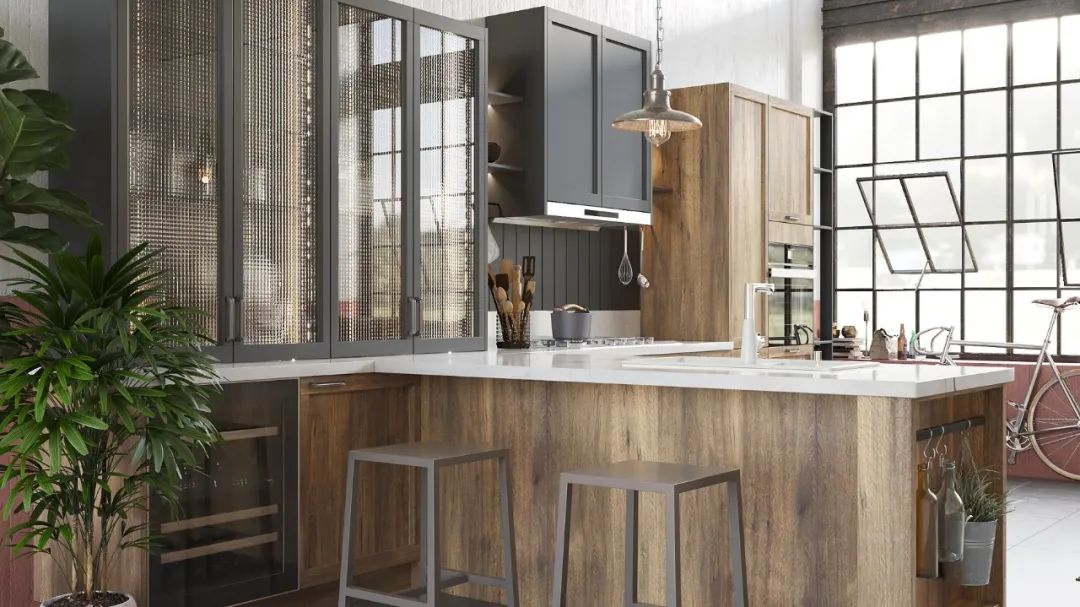 自然木纹撞色的欧派橱柜新品，再一次刷新对美的认知-13