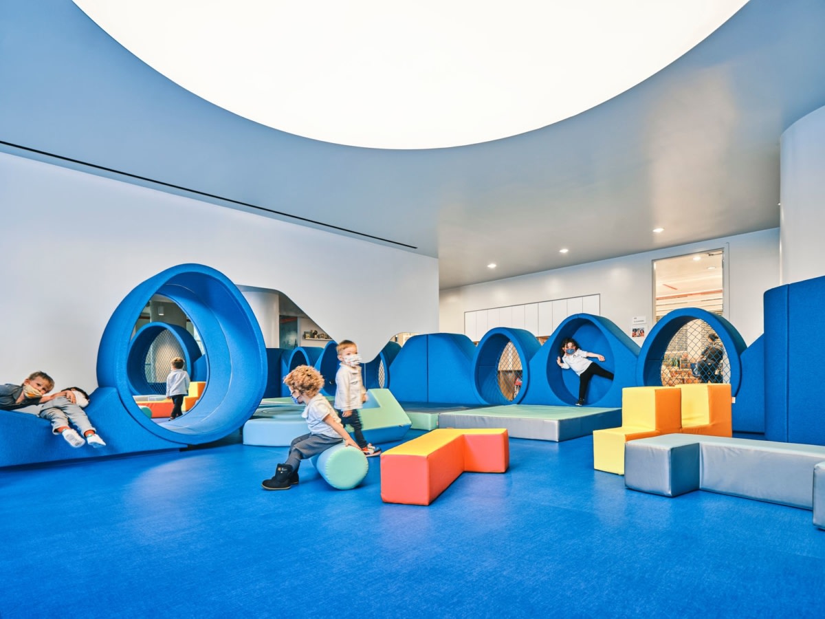 纽约爱文世界学校幼儿园室内设计丨美国曼哈顿丨Efficiency Lab for Architecture-14