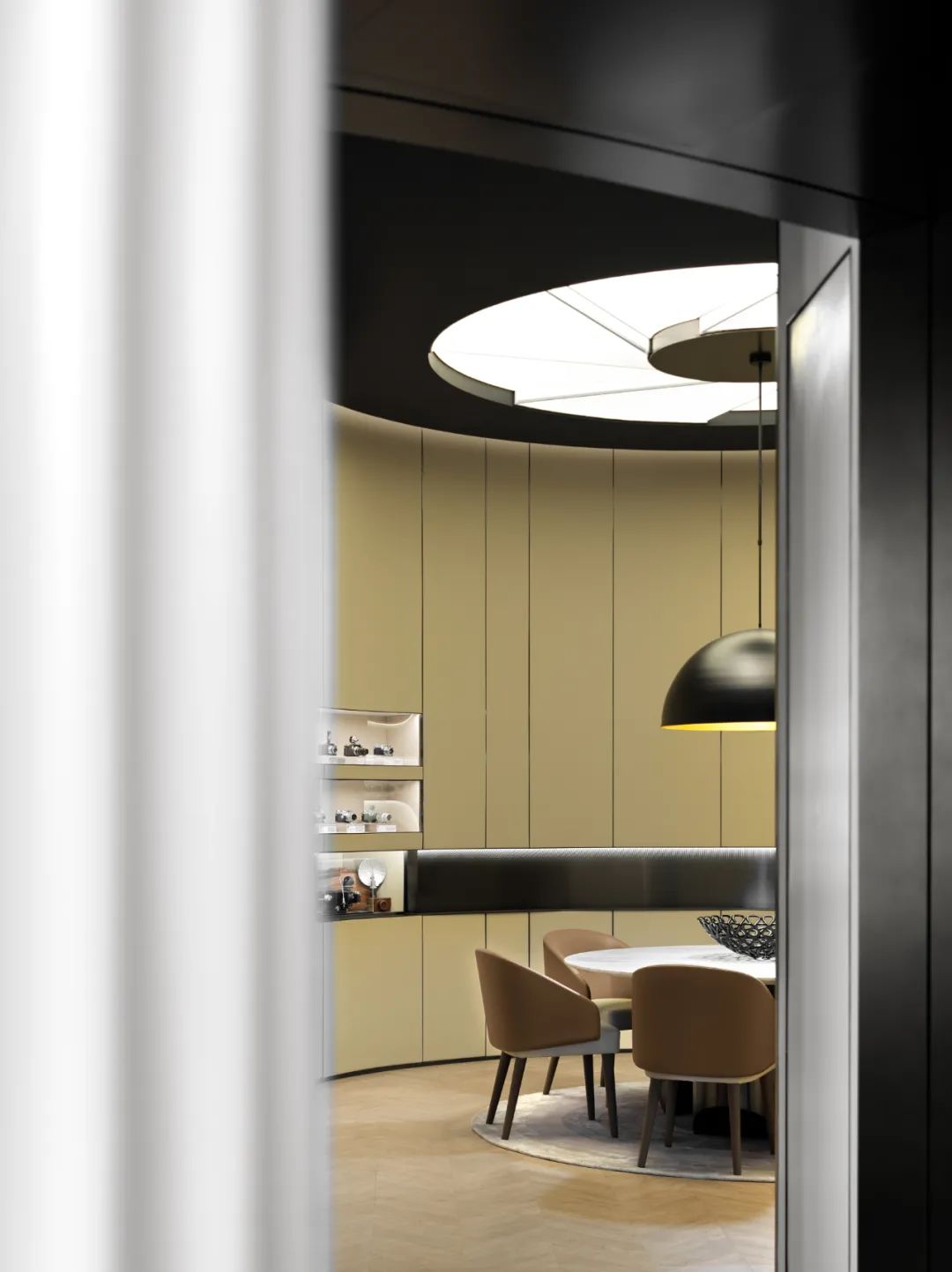 镜观映像私人会所丨中国上海丨大观·自成国际空间设计-17