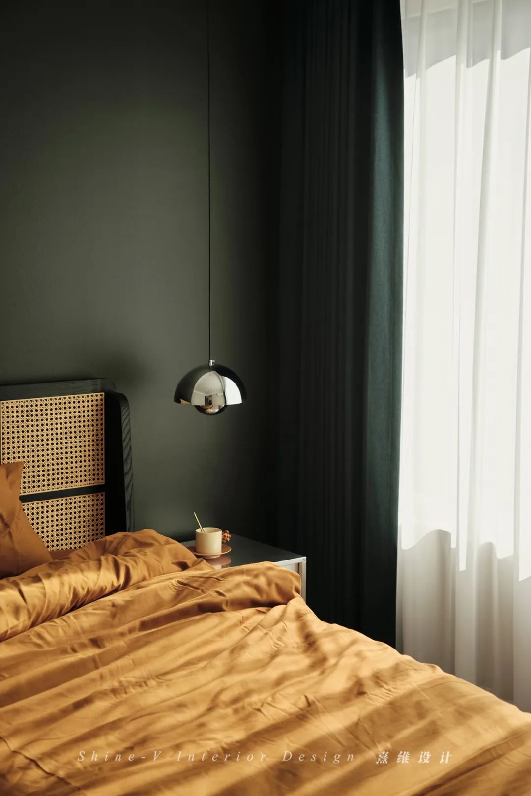 悦己 · 复古波浪吊顶咖啡厅之家丨中国南京丨熹维设计-50