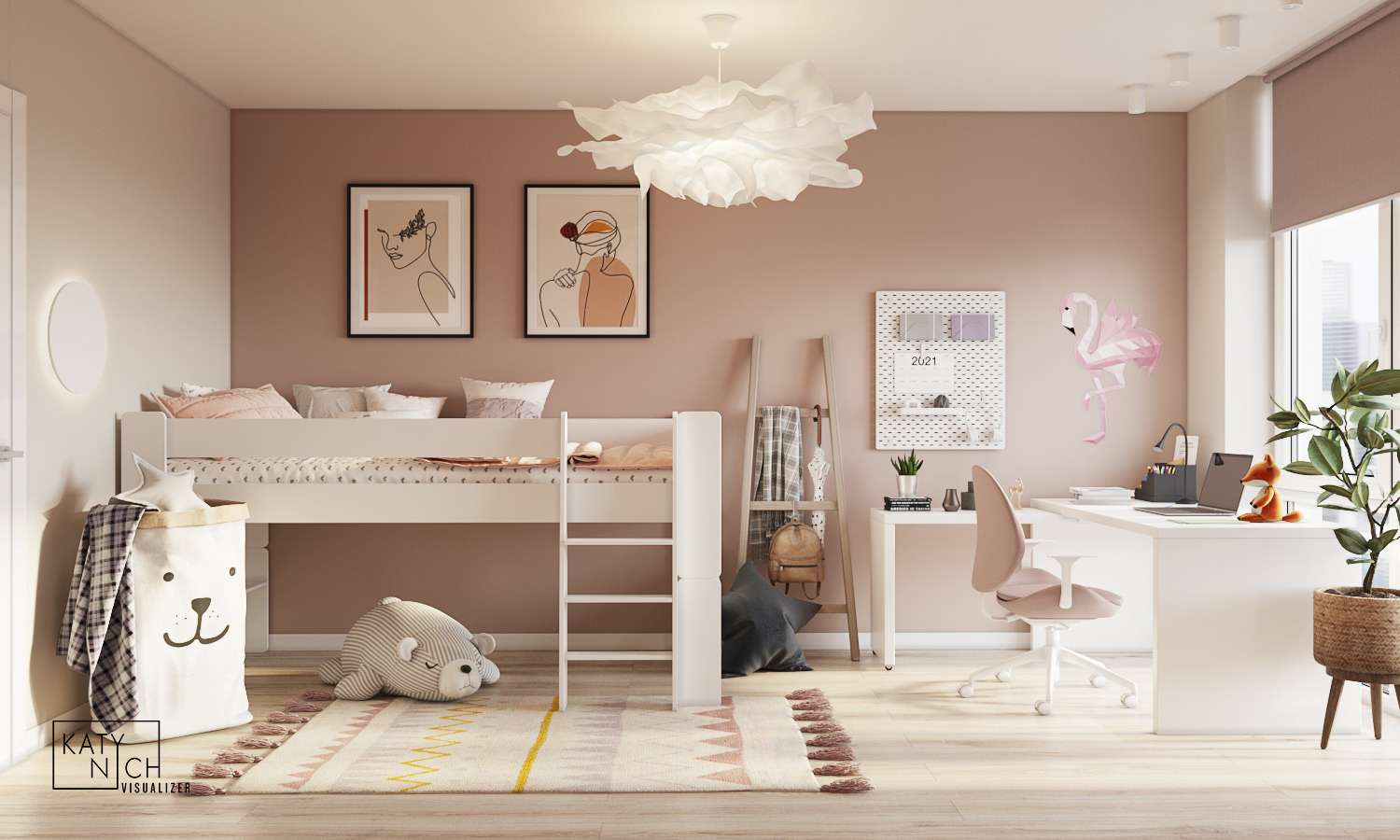 女孩儿童房丨德国-3