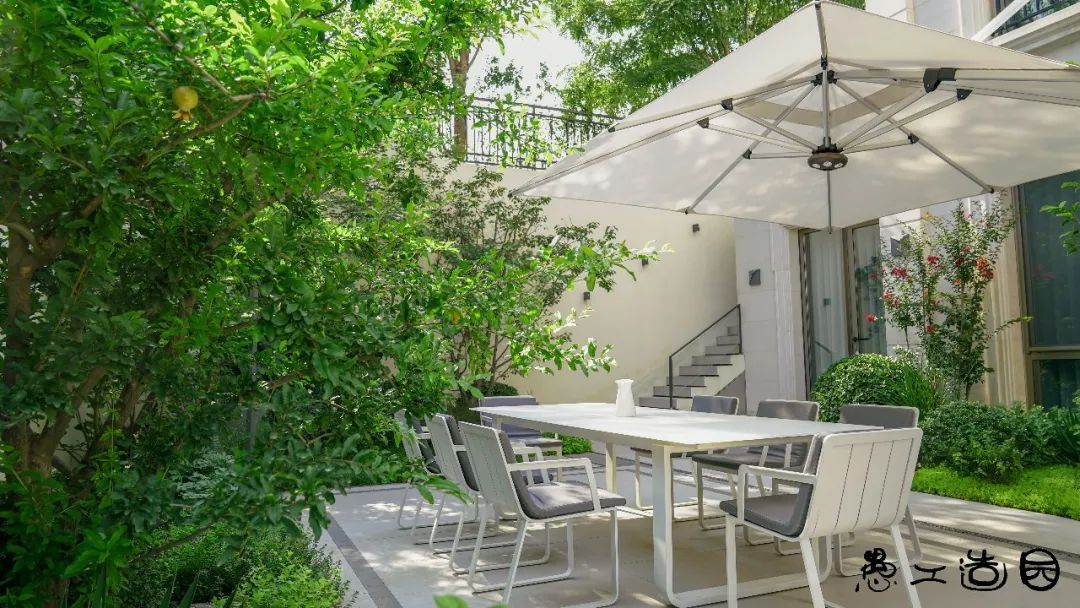 格拉斯小镇欧式庭院设计丨中国北京丨愚工造园-23