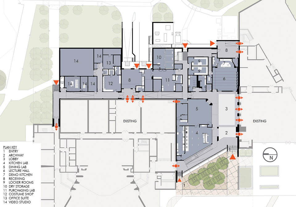 Ohio 社区学院烹饪艺术中心 | 公共剧院式的教学空间-15
