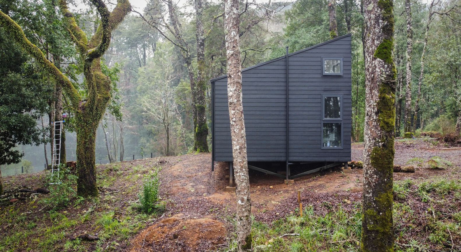 智利 45m²民宿 Mezzanina Cabin丨Arce&Westermeier-14