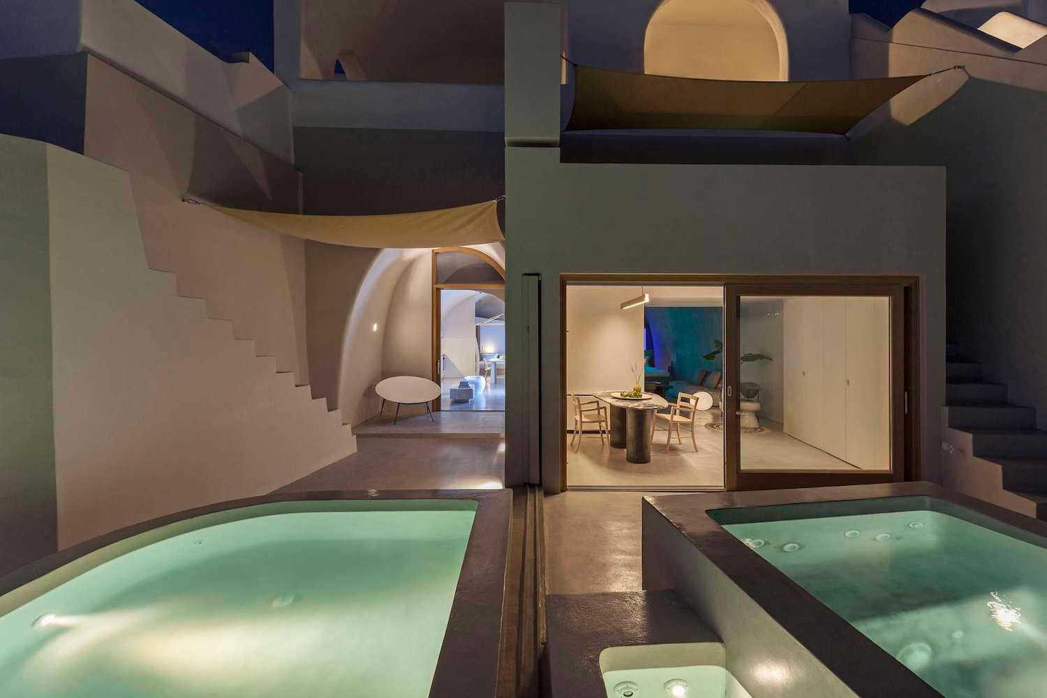 The extension of two old existing cave houses on the island of Santorini   Page 3 of 3   CAANdesign  Architecture and home design blog-3