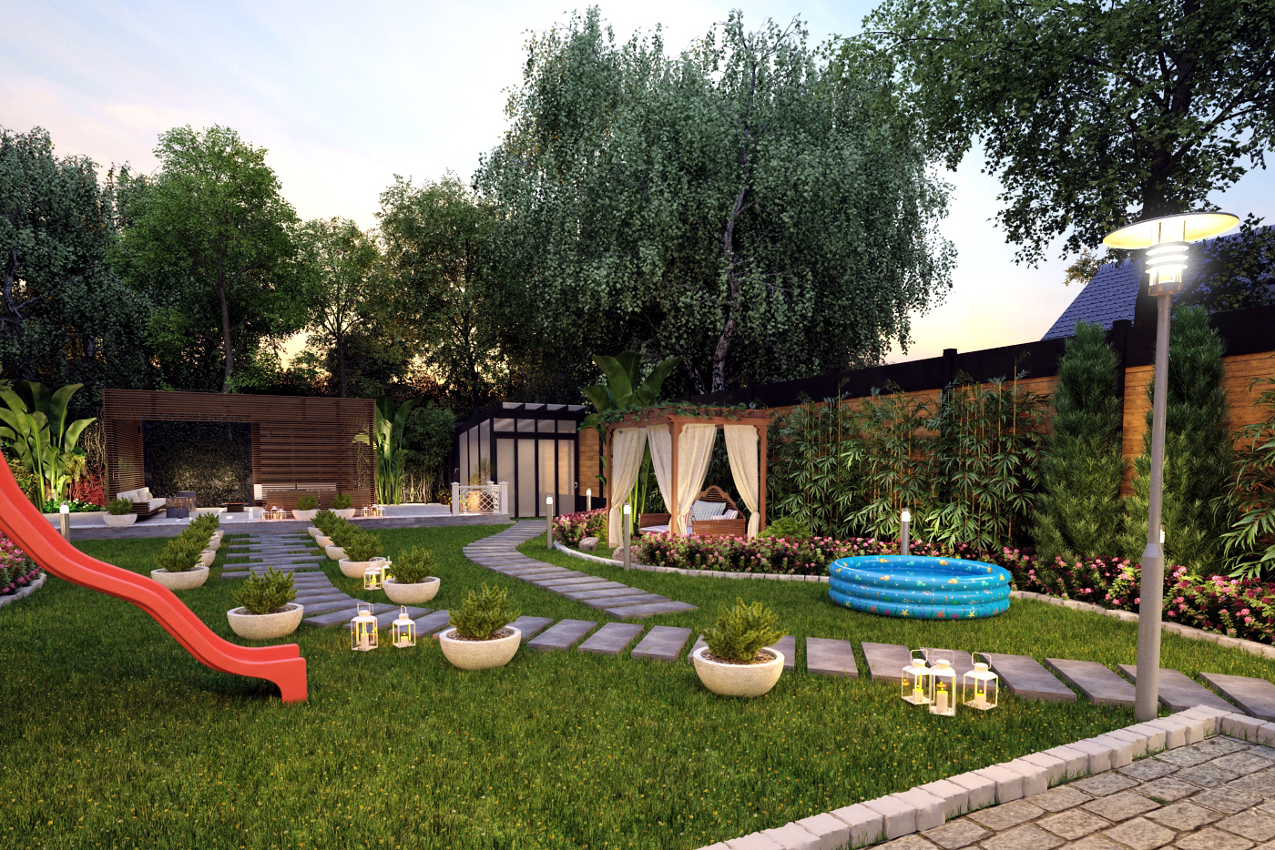 Villa Exterior in Dubai-8