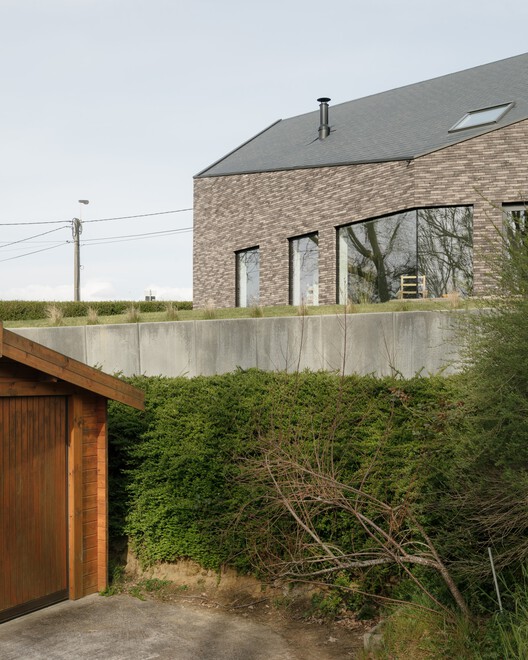 2021 年比利时 GrezDoiceau 乡村别墅设计丨DeDal architectes-11