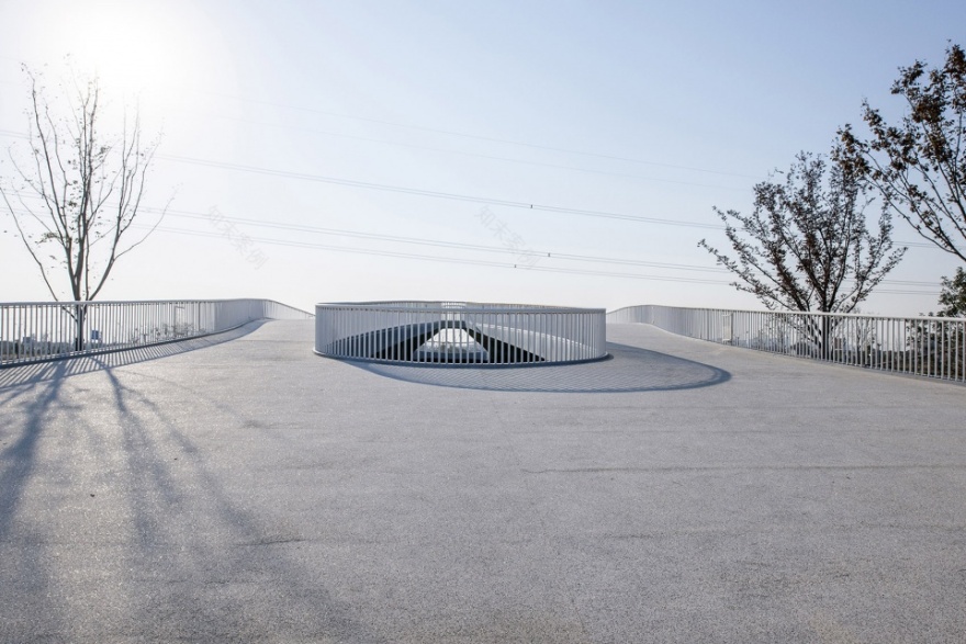 扬州市宝应高铁站人行桥(荷叶桥)丨中国扬州丨南大院张冰土木方工作室-21