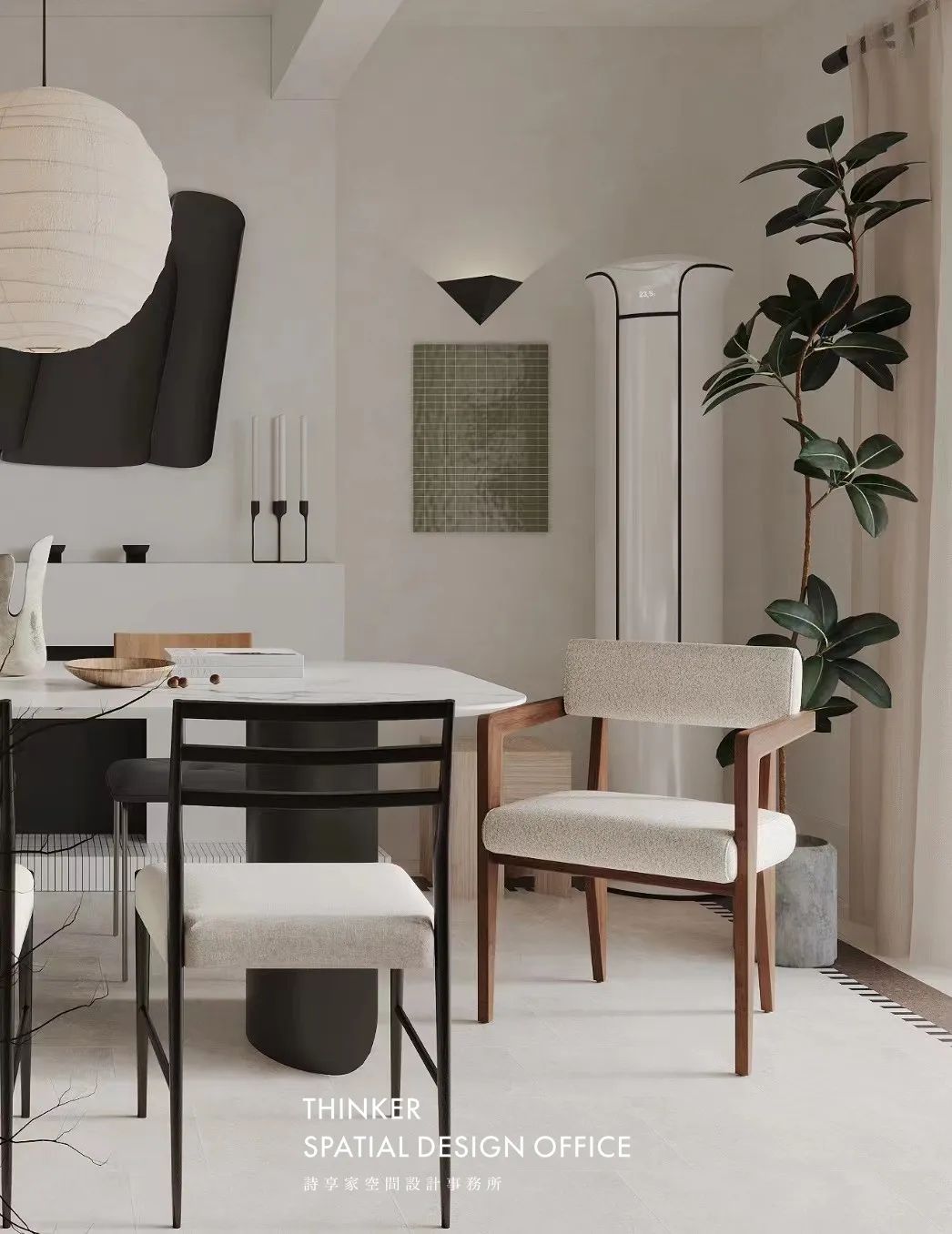 绿色密语 · 折衷自然风家居设计丨诗享家设计-31