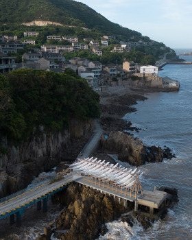 舟山柴山岛海边长亭丨中国舟山丨GN栖城设计