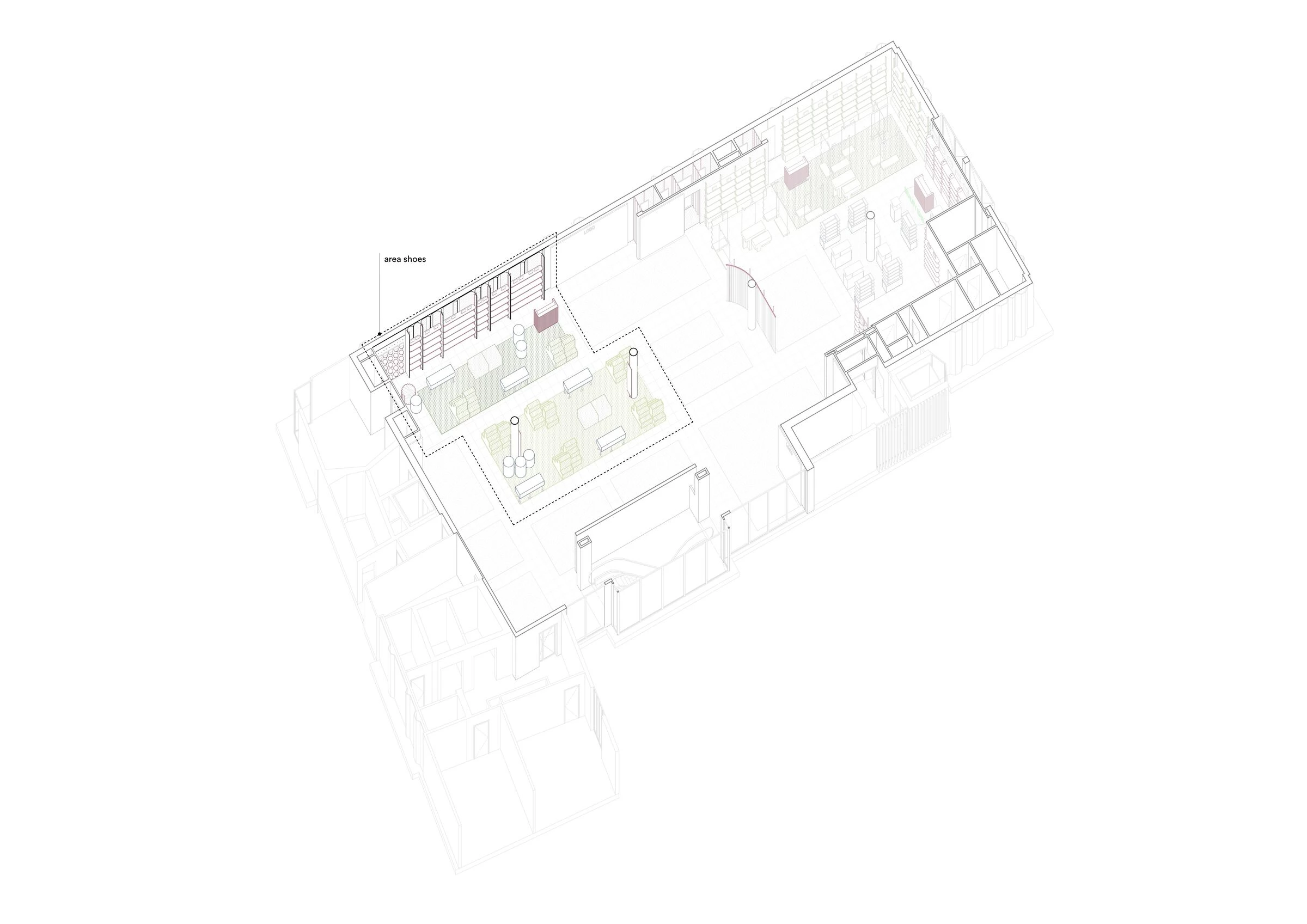 Rinascente 罗马广场菲乌梅三楼室内设计丨意大利罗马丨studio wok-60