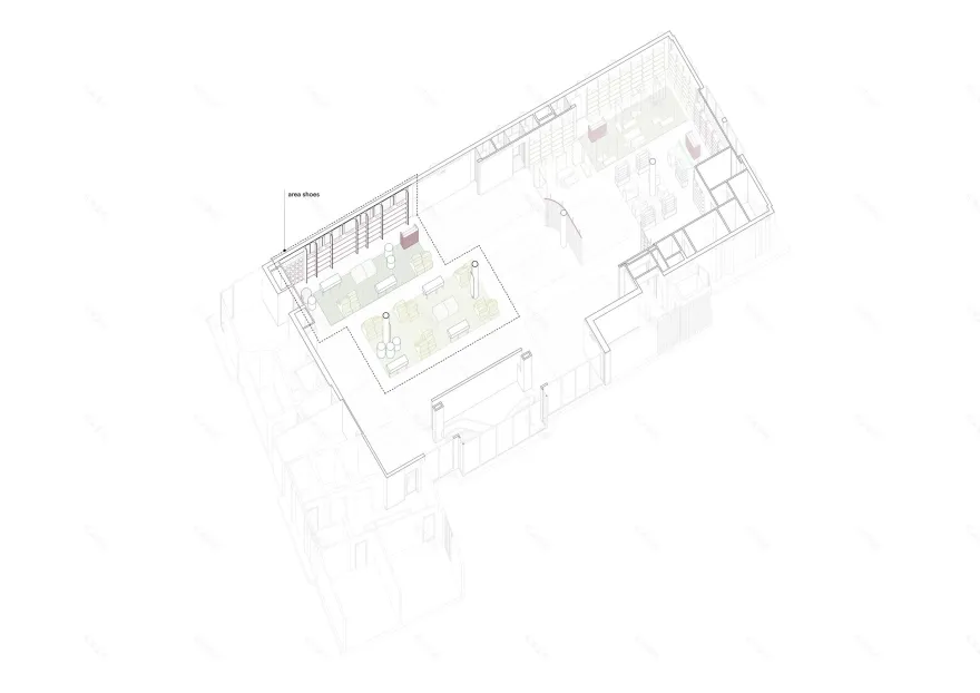 Rinascente 罗马广场菲乌梅三楼室内设计丨意大利罗马丨studio wok-60