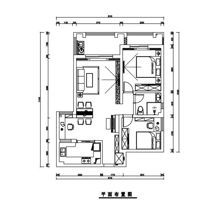 100㎡现代简约二手房改造，温馨舒适小窝的诞生-5
