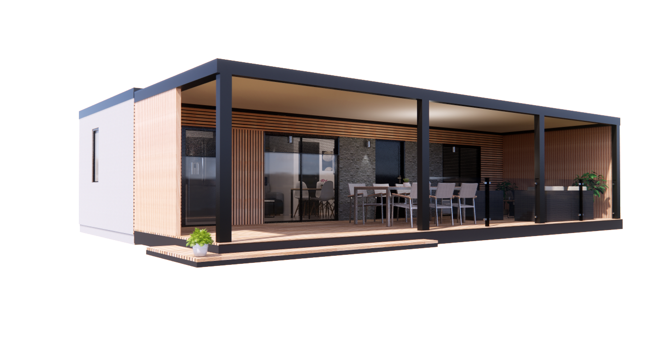 Vacation / Residential Mobile Home on 44m2-4