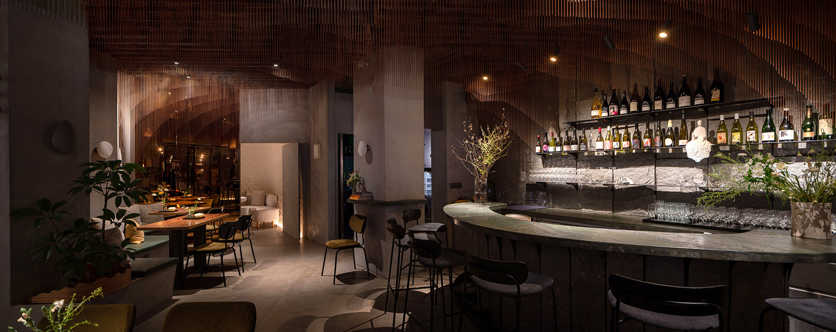 北京“云烟”新白老虎屯餐厅丨中国北京丨WAY Studio-14