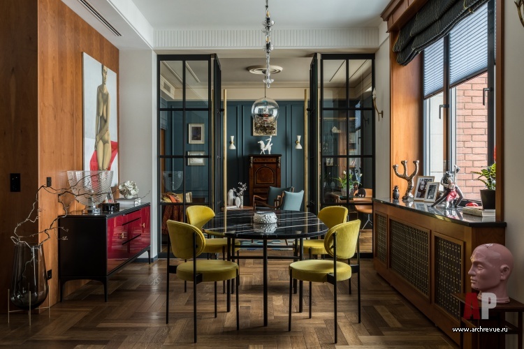 Barrin House小区3室公寓室内设计丨Анастасия Стенберг（斯滕贝格·阿纳斯塔西娅）-7