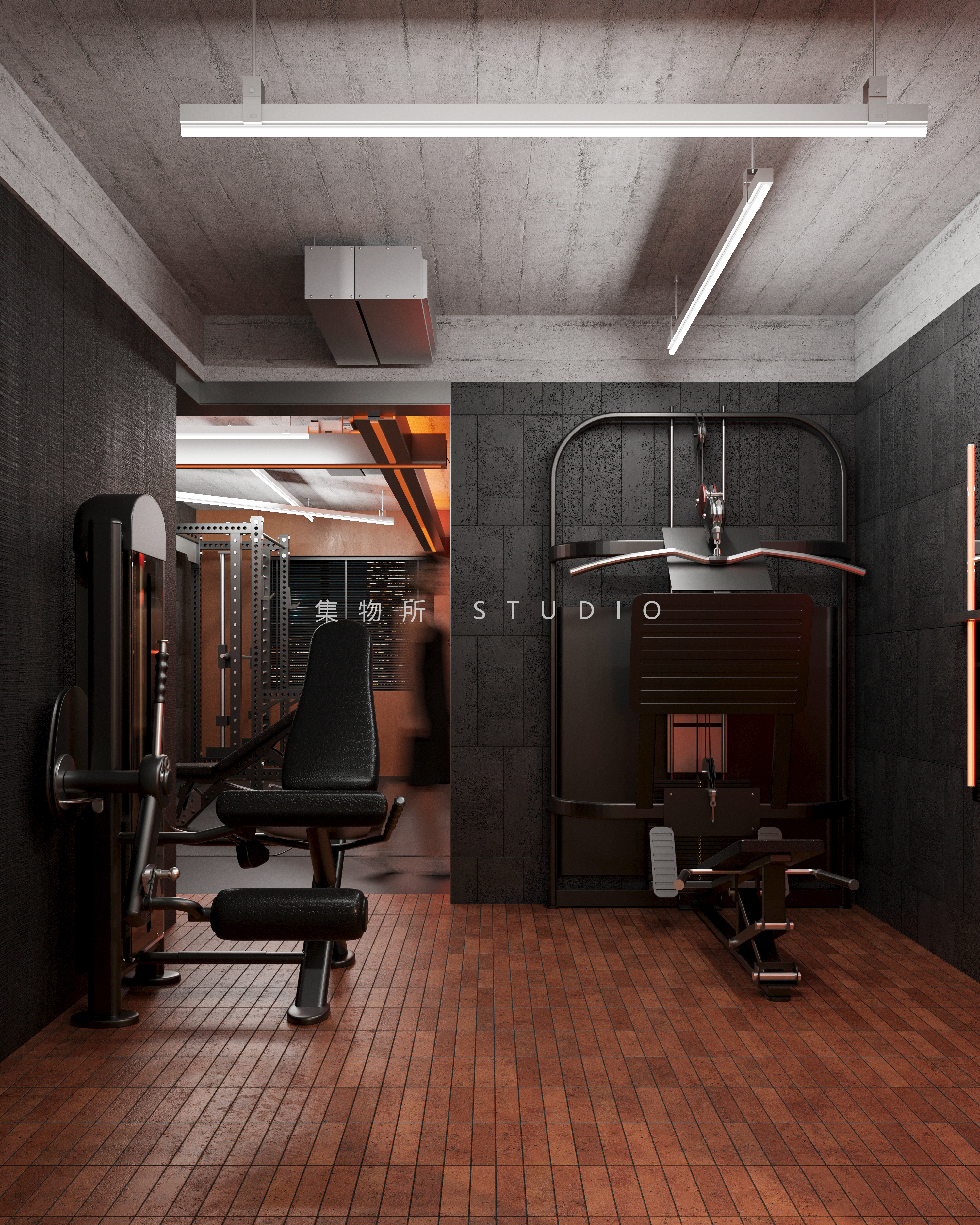 炽能量·健身房丨中国新乡丨集物所STUDIO-60