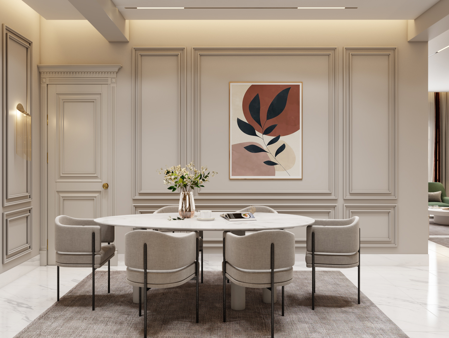 صاله استقبال وطعام-6