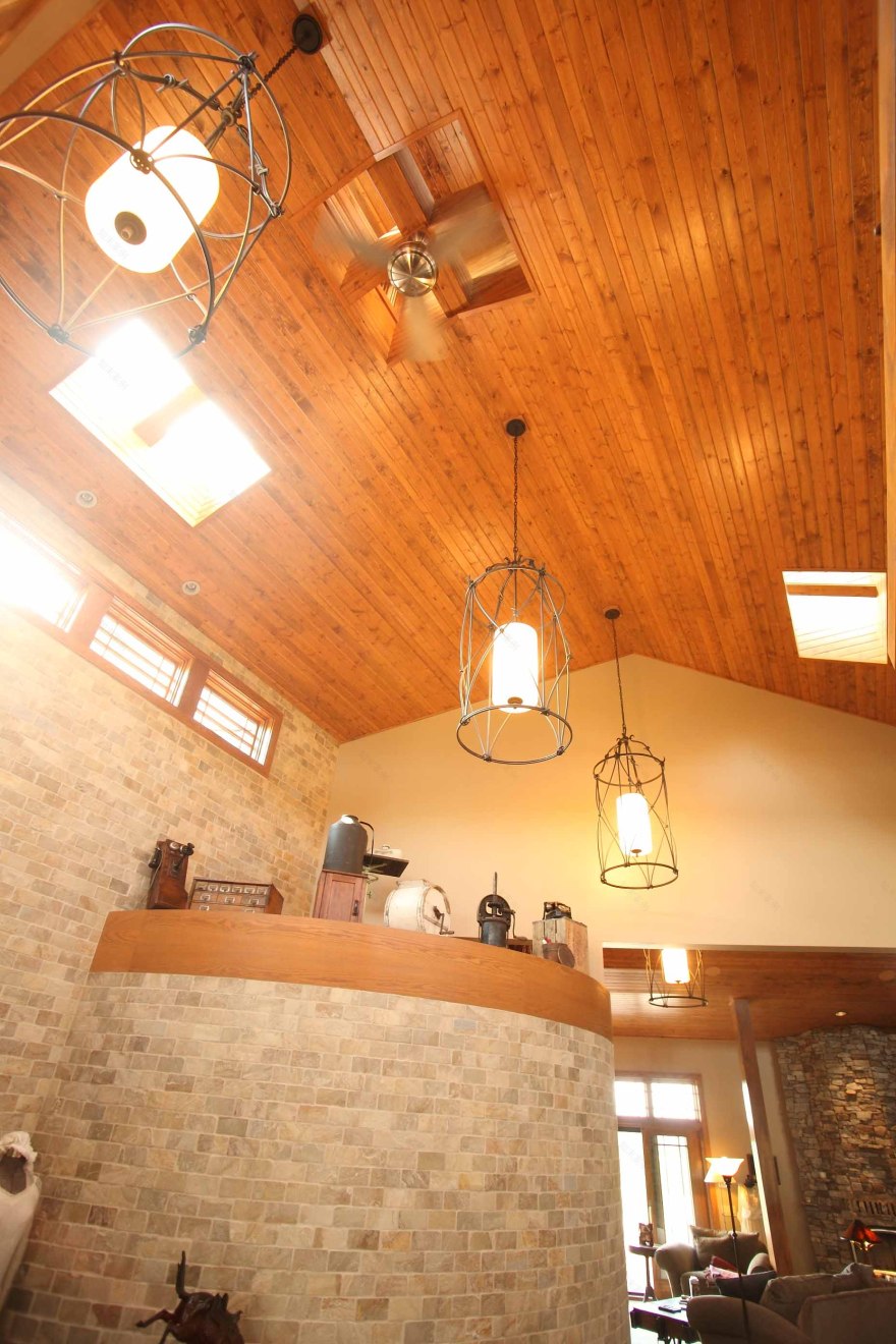 明尼苏达州北部现代农场风格退休宅-18