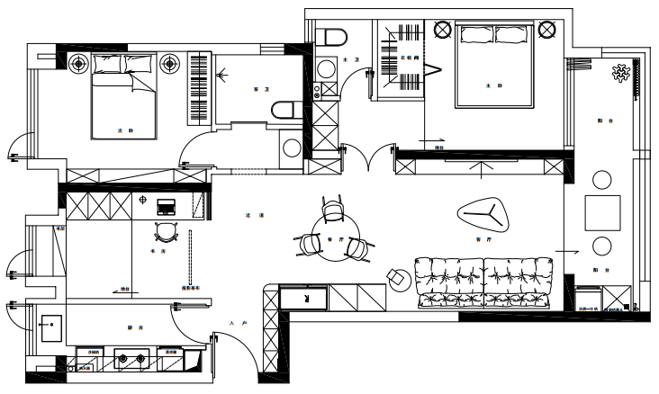 融创临江府|111㎡宋氏美学，永远可以相信老祖宗的审美-12