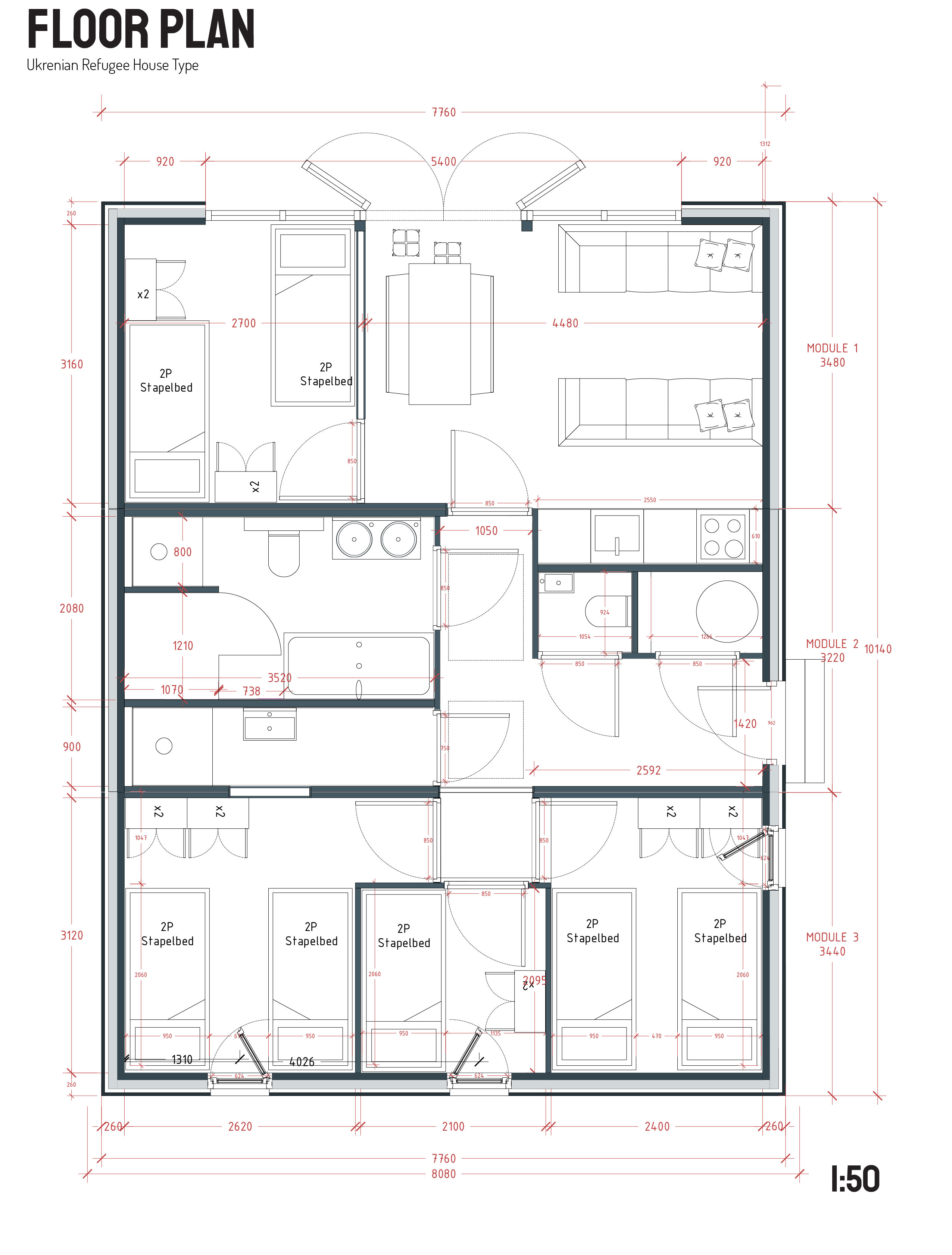 C 小屋 乌克兰难民房丨乌克兰丨The New Makers Company-4