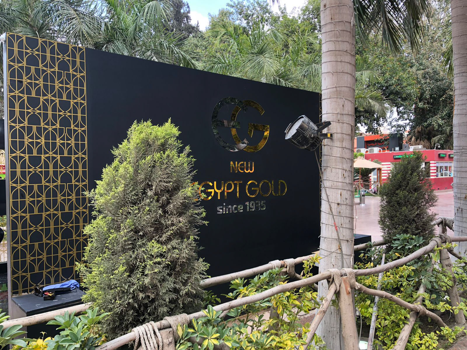 Egypt Gold Booth Display-0