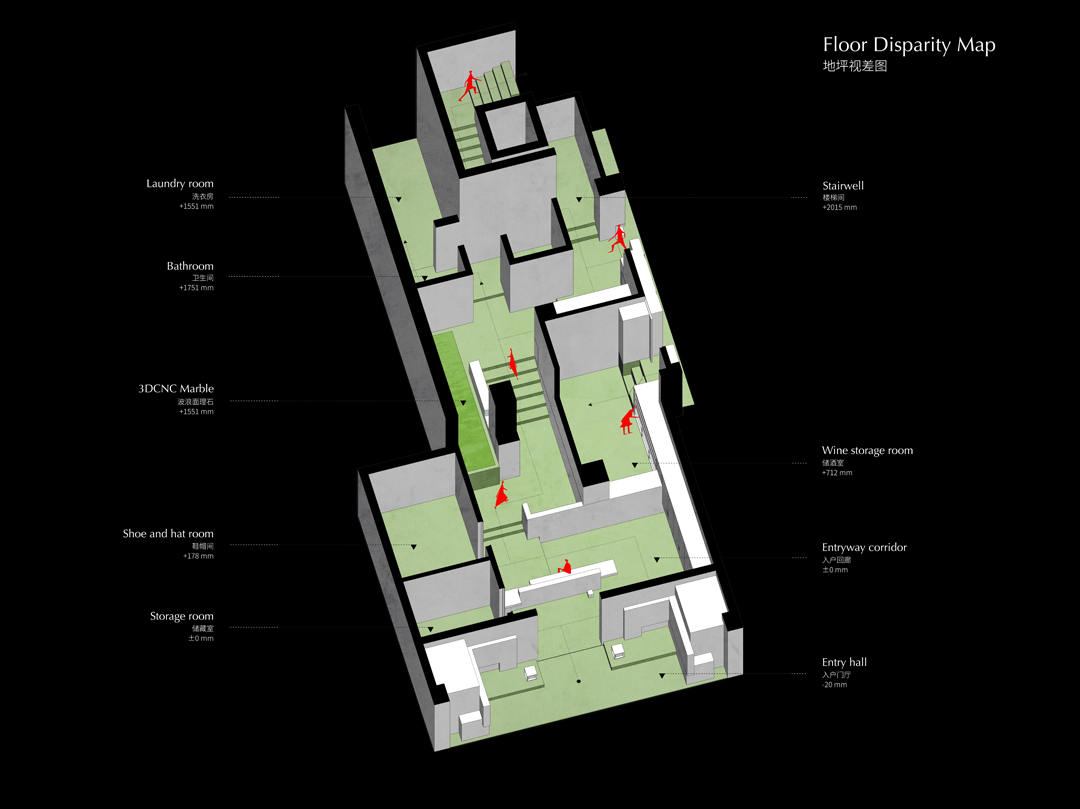 浙江宝石公馆 845㎡别墅丨中国嘉兴丨应氏建筑设计+迷作空间-17