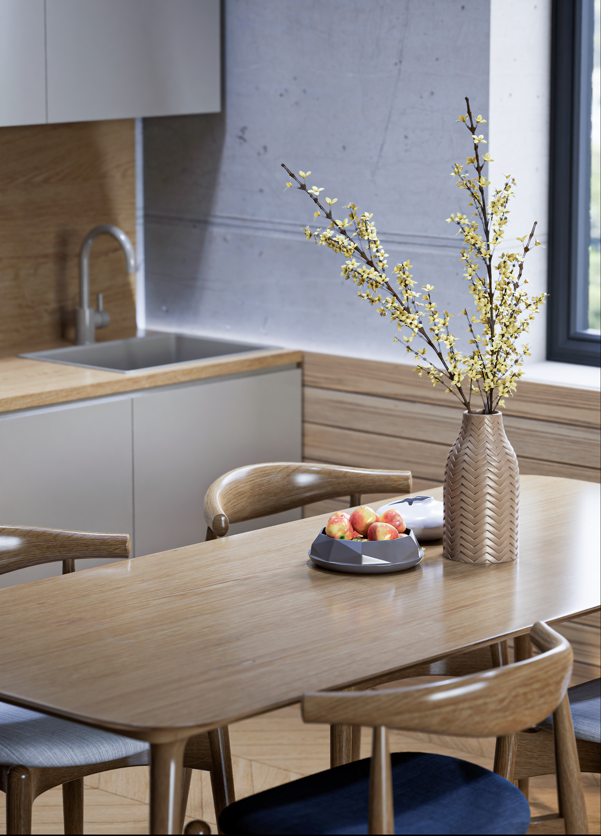 Wood and concrete-15