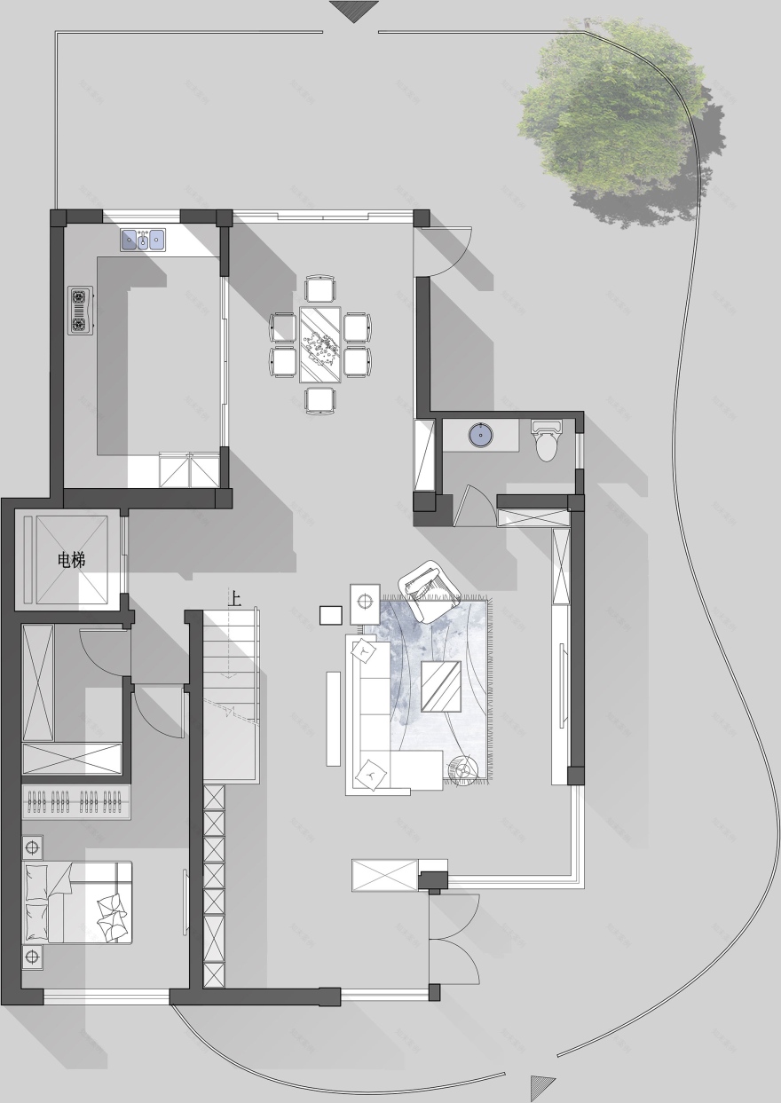 理想归属丨中国苏州丨递平方空间设计-111
