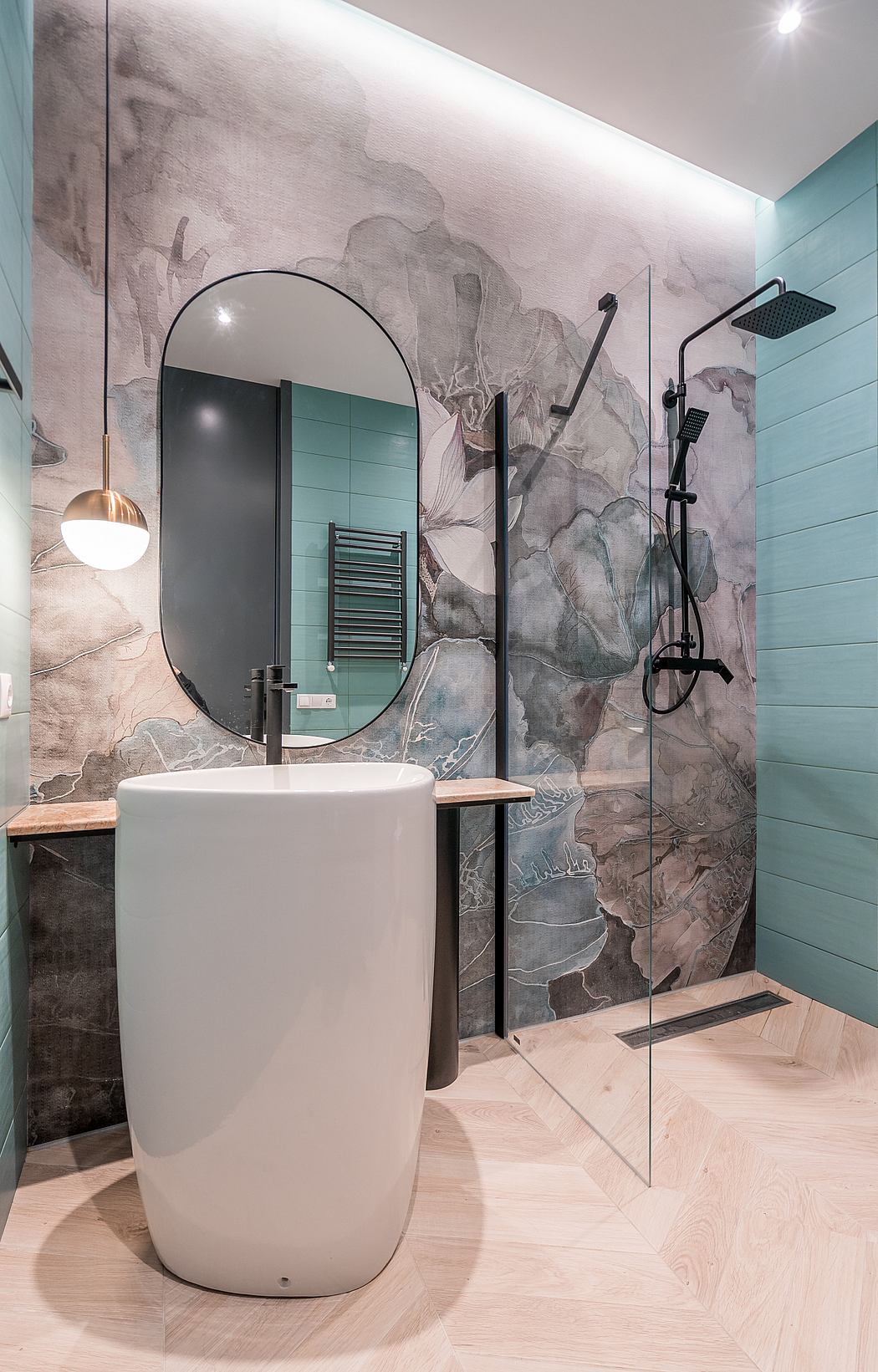 瓦克公园附近的公寓丨The Wall Design Studio-10