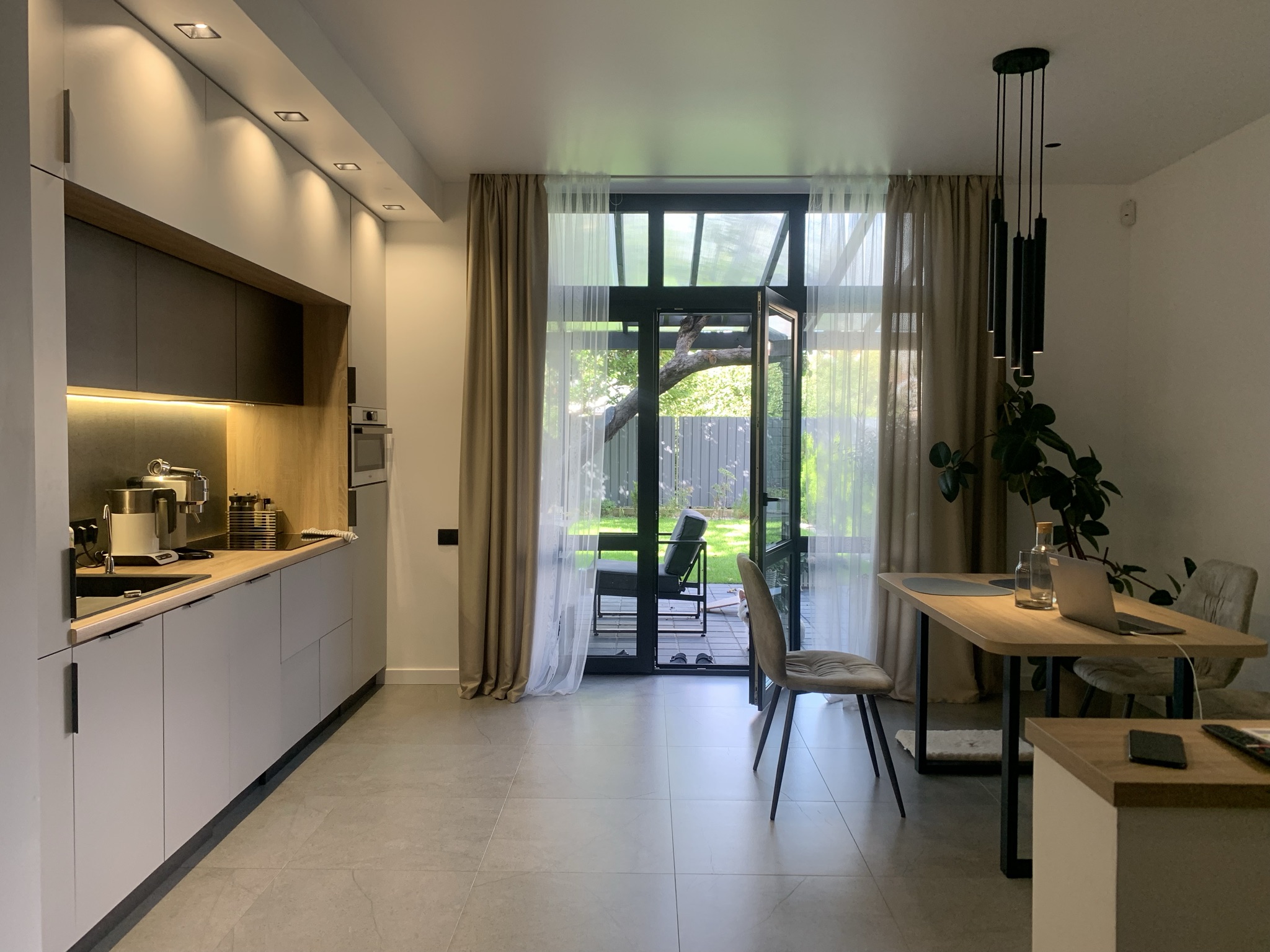 Modern townhouses interior & landscape design-6