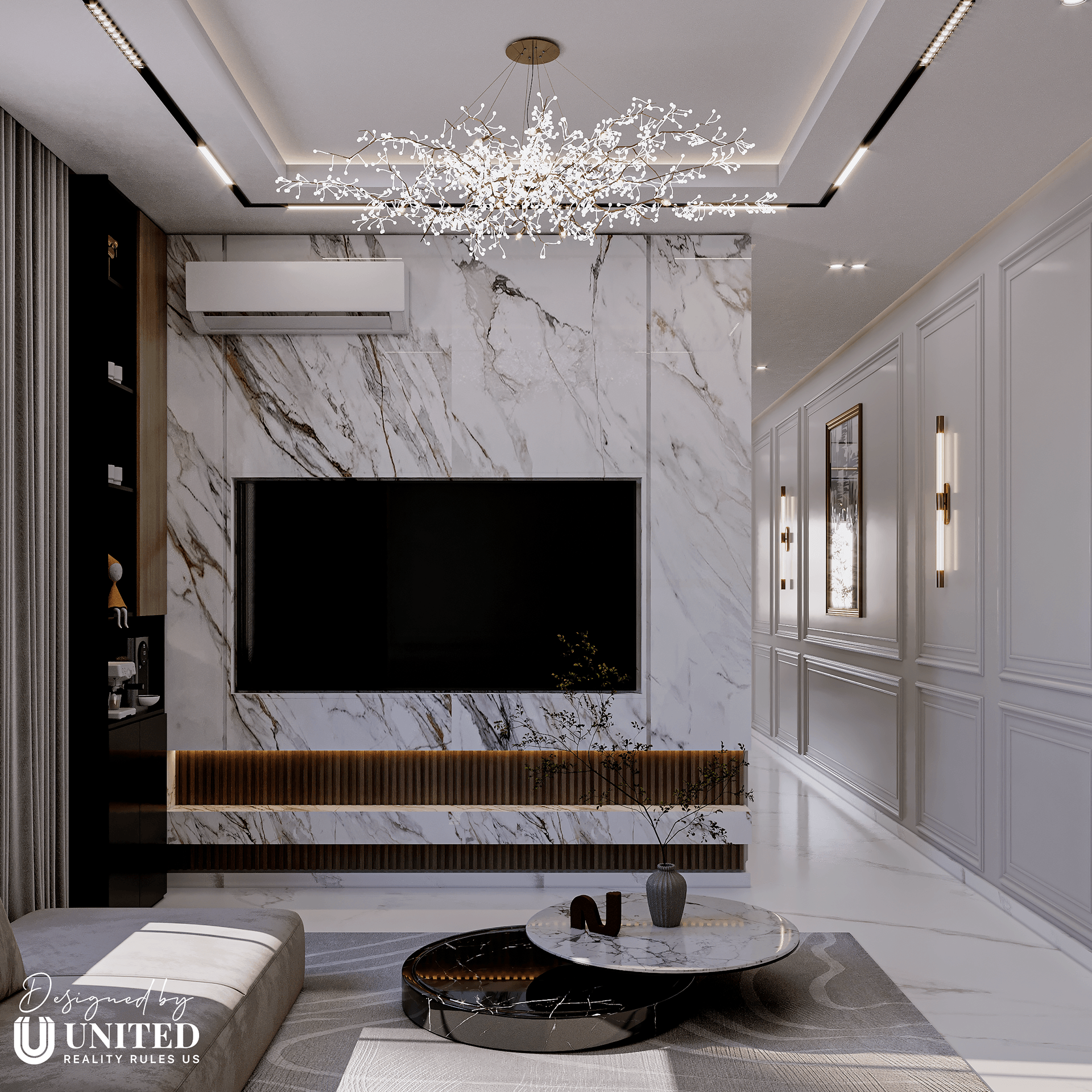 Neoclassic Apartment 室内设计丨埃及-6