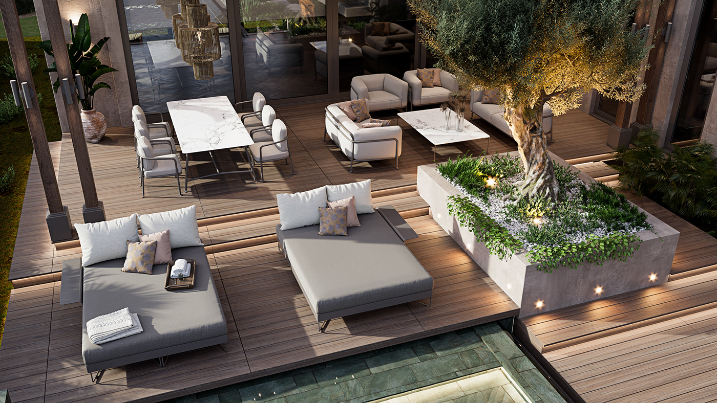 凯宾斯基酒店别墅户外露台丨土耳其丨Gülen Ekim-5