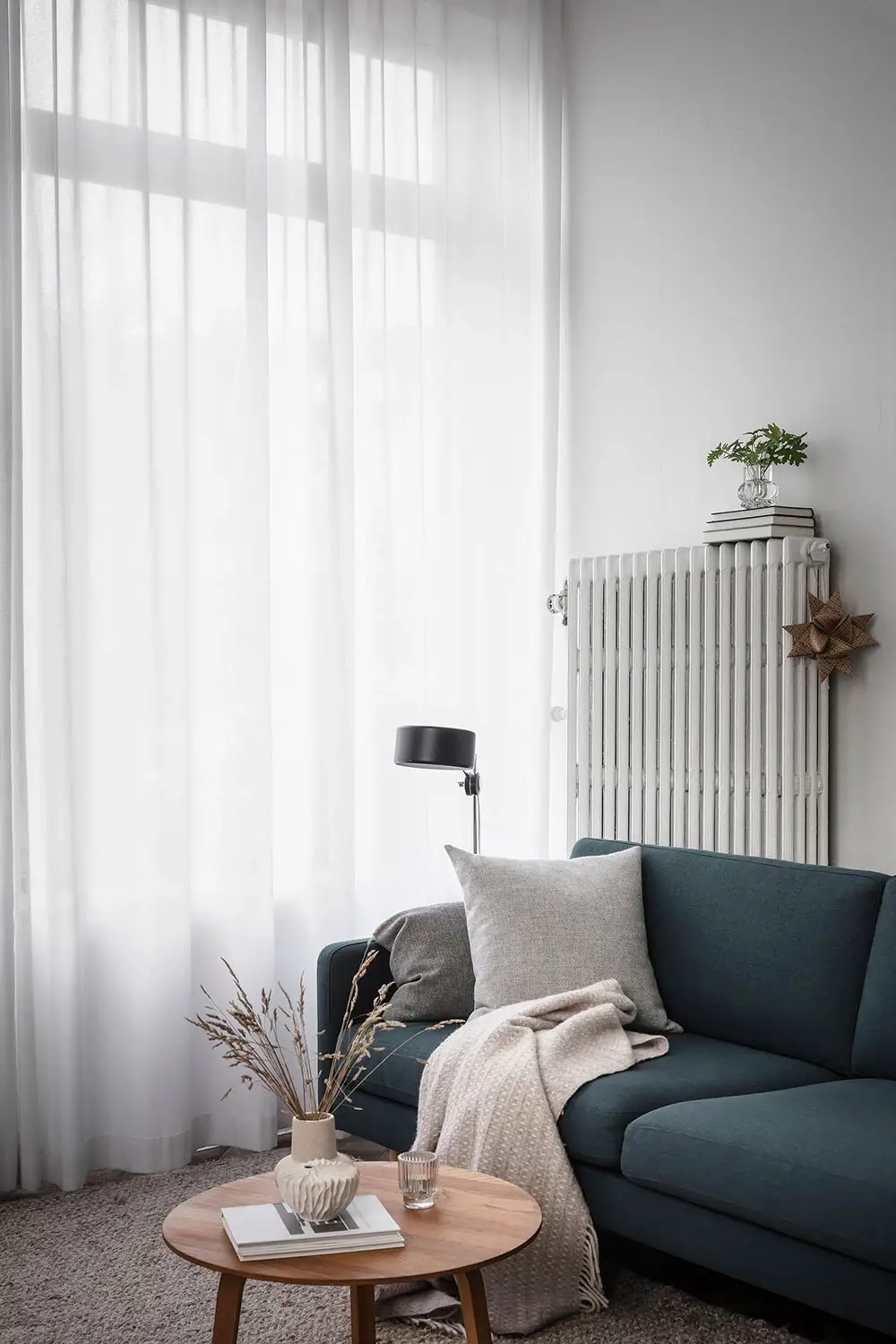 瑞典城市绿洲,复古公寓的温馨设计-6